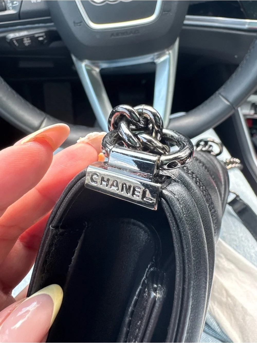 CHANEL boy flap